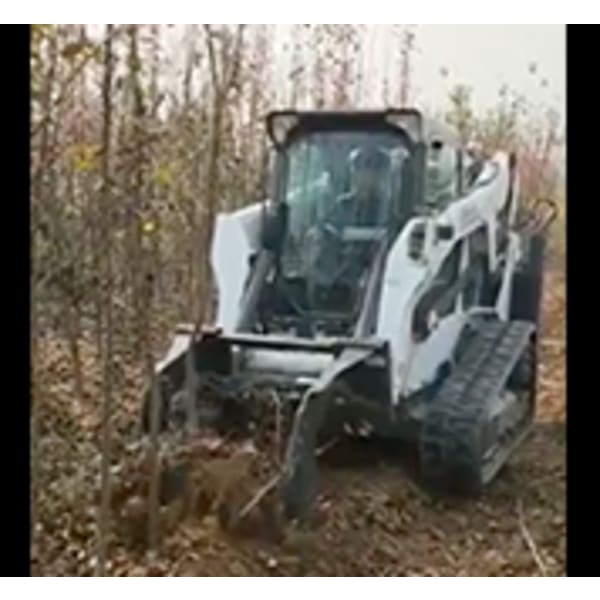 Bobcat Compact Track Loader Transplanting a Tree with a Digger – 斗山山猫有限公司